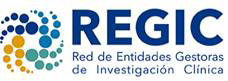 Logotipo de REGIC, Red de Entidades Gestoras de Investigación Clínica